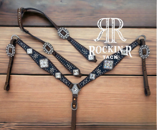 Black & White Tack Set